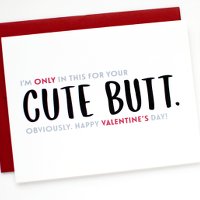 best valentine's day cards cute butt