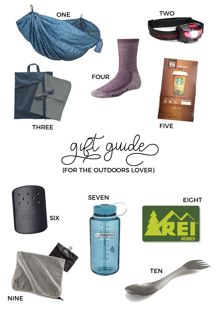 2017 Christmas Gift Guides - For the Outdoors Lover