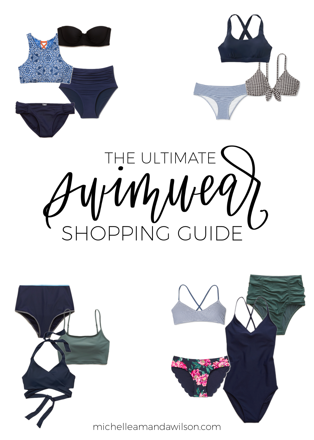 The Ultimate Swimsuit Swimwear Shopping Guide by Michelle Amanda Wilson