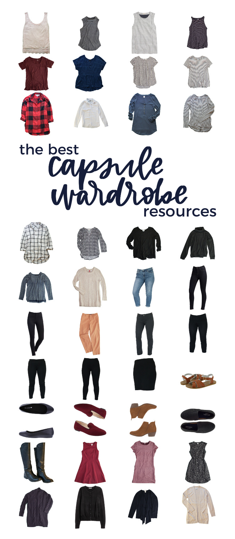 My Favorite Capsule Wardrobe Resources - Michelle Amanda Wilson
