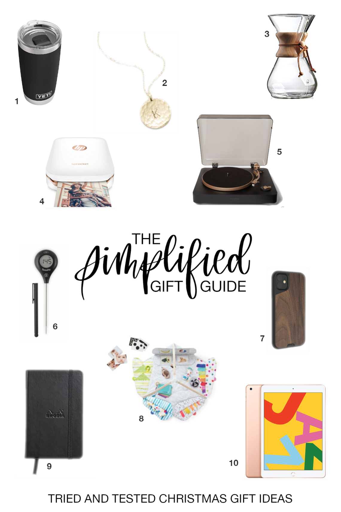 The Simplified Gift Guide: 10+ tried and tested Christmas gift ideas that I've personally bought and loved.