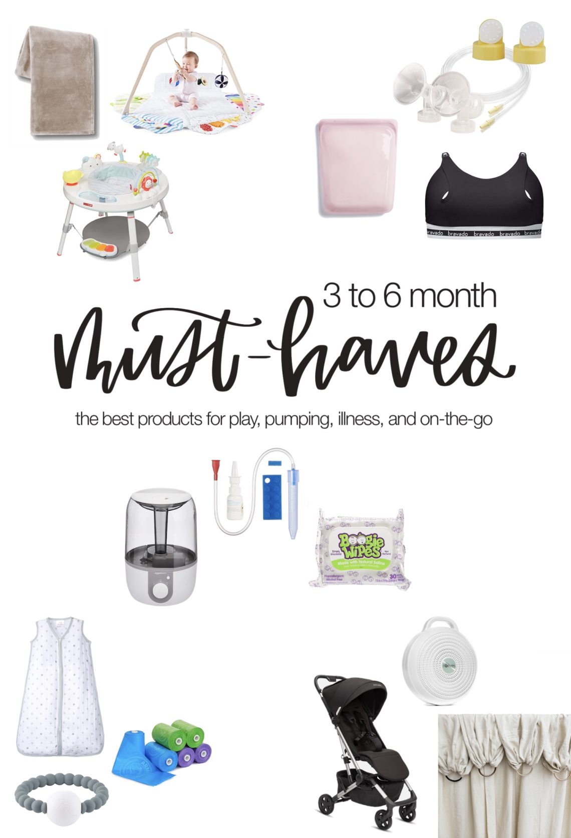 3-6 Month Must-Haves: the best products for play, pumping, illness, and on-the go | Michelle Amanda Wilson