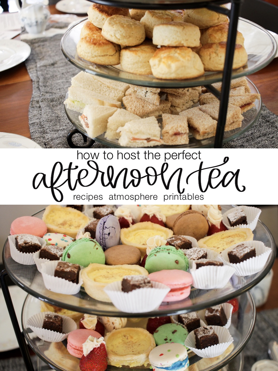 How to Host the Perfect Afternoon Tea: Recipes, Ideas, Printables, & More!